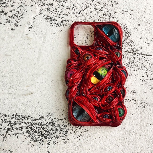 Red Horror Goth Phone Case